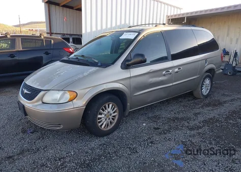 2002 Chrysler Town & Country Ex из США, поврежденный, VIN 2C4GP74LX2R725069